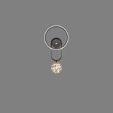 LuxeGlow – Goldene Wandleuchte