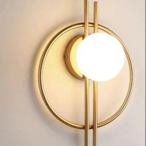GlobeGlow – LED-Wandleuchte mit Glaskugel