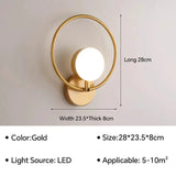 ModernLustre – LED Wandleuchte