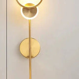 GlowCraft – LED Wandleuchte Gold