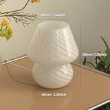 LumiGlow - Moderne Glas-Tischlampe