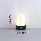 LuxeGlow - Glas Tischlampe
