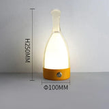 LuxeGlow - Glas Tischlampe