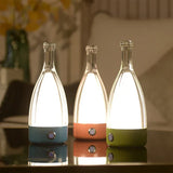 LuxeGlow - Glas Tischlampe