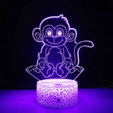 LumiMonkey – 3D LED Nachtlicht