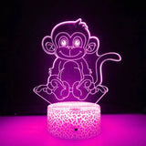 LumiMonkey – 3D LED Nachtlicht