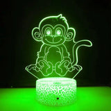 LumiMonkey – 3D LED Nachtlicht