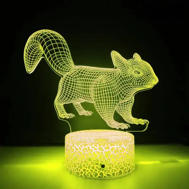 LumiFox – 3D LED Nachtlampe