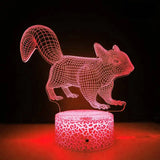 LumiFox – 3D LED Nachtlampe