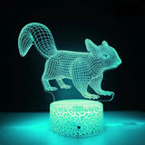 LumiFox – 3D LED Nachtlampe