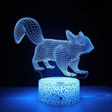 LumiFox – 3D LED Nachtlampe