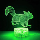 LumiFox – 3D LED Nachtlampe