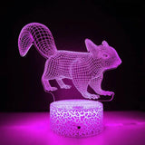 LumiFox – 3D LED Nachtlampe