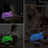 LumiBike – 3D Motorrad Nachtlicht