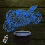 LumiBike – 3D Motorrad Nachtlicht