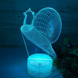 GlowSnail - 3D LED Nachtlampe