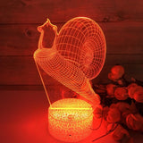 GlowSnail - 3D LED Nachtlampe
