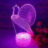 GlowSnail - 3D LED Nachtlampe