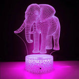 LumiElephant – 3D LED Nachtlampe