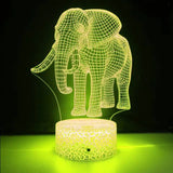 LumiElephant – 3D LED Nachtlampe