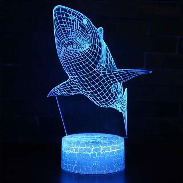 AquaGlow - 3D LED Nachtlampe