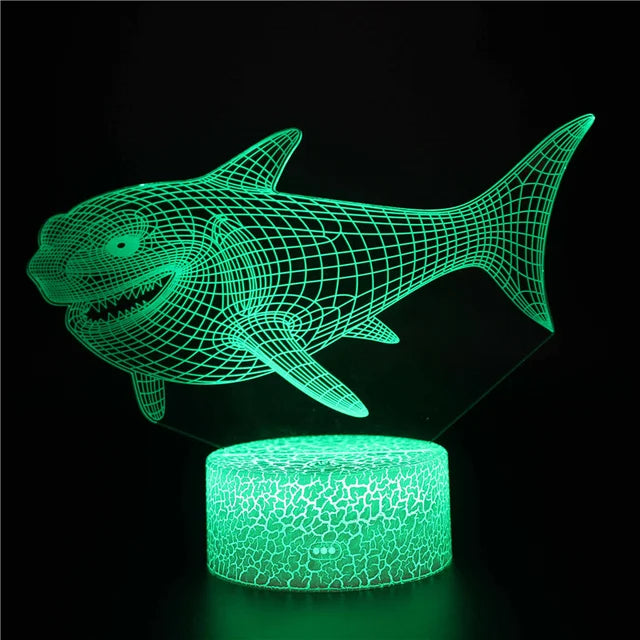 AquaGlow - 3D LED Nachtlampe