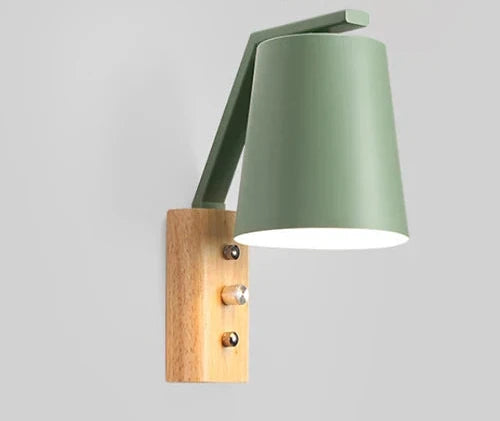 WoodLume – LED Wandleuchte aus Holz
