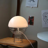 LumeSphere - Glas Keramik Tischlampe