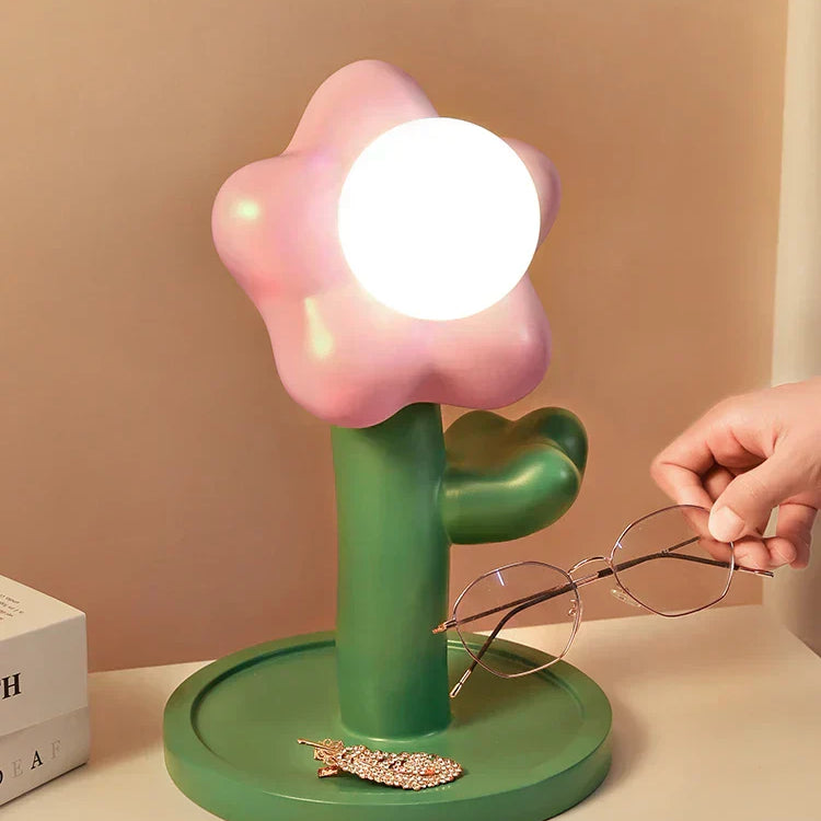 BloomShine - LED Blumen Tischlampe