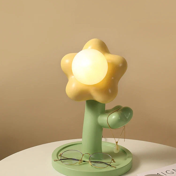 BloomShine - LED Blumen Tischlampe