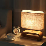 WoodLuxe - Holz Tischlampe