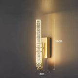 CrystalGold – LED Wandleuchte