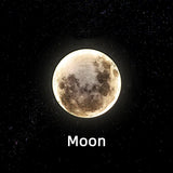 LunaGlow - Mond Wandleuchte