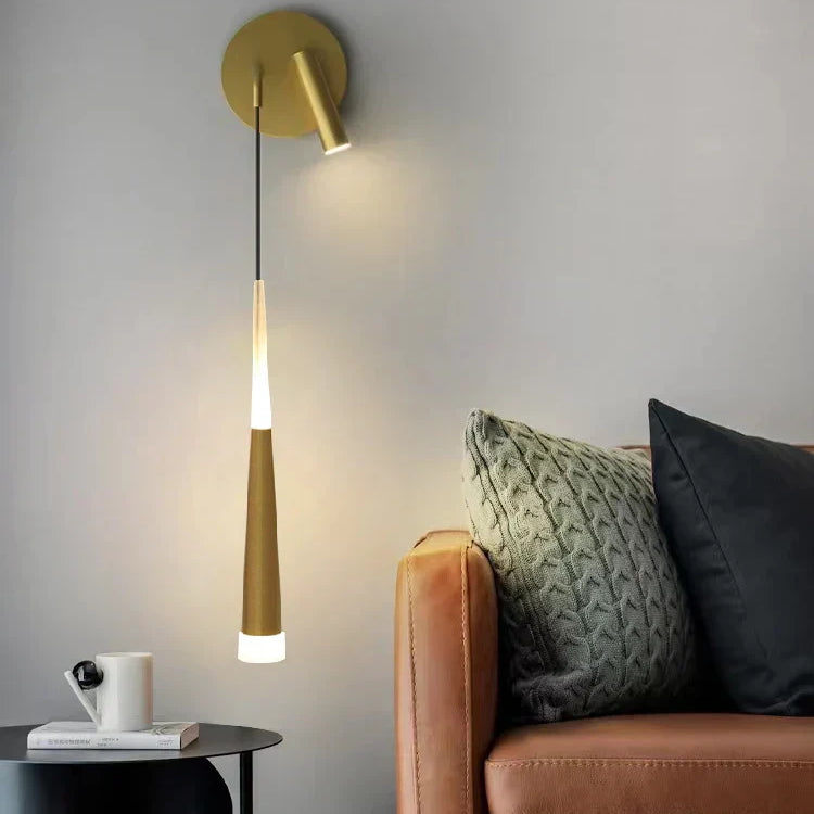 NordicLuxe - LED-Wandleuchte Schwarz
