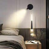 NordicLuxe - LED-Wandleuchte Schwarz