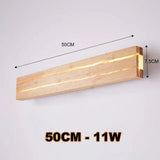 WoodGlow – LED Holz Wandleuchte