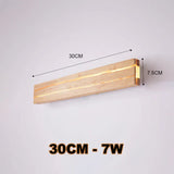 WoodGlow – LED Holz Wandleuchte