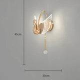 SwanGlow – Schwanlampe Gold