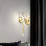 SwanGlow – Schwanlampe Gold