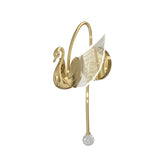 SwanGlow – Schwanlampe Gold