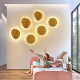 NordicGlow – Wandleuchte Holz