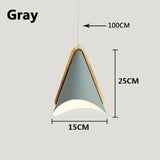 EliLicht – Deckenlampe aus Holz und Metall