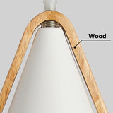 EliLicht – Deckenlampe aus Holz und Metall