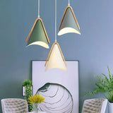 EliLicht – Deckenlampe aus Holz und Metall