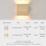 LumiOak - Wandleuchte aus Holz