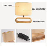 ScandiBeam – Holz Tischlampe