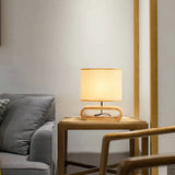 ScandiBeam – Holz Tischlampe