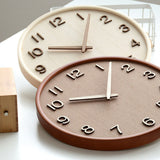 Luminoir - Holz Wanduhr