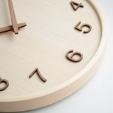 Luminoir - Holz Wanduhr