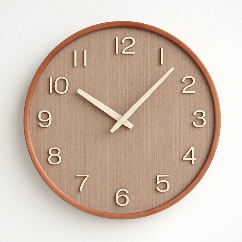 Luminoir - Holz Wanduhr